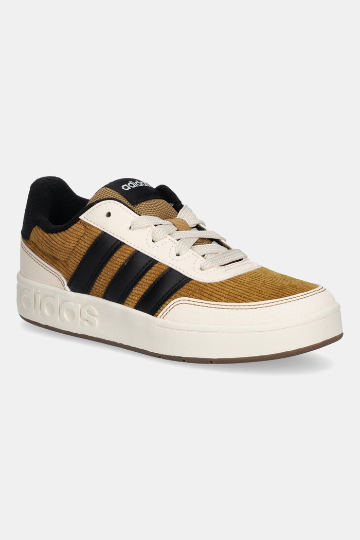 adidas Sneakersy dziecięce BREAKBASE brązowy JQ7774