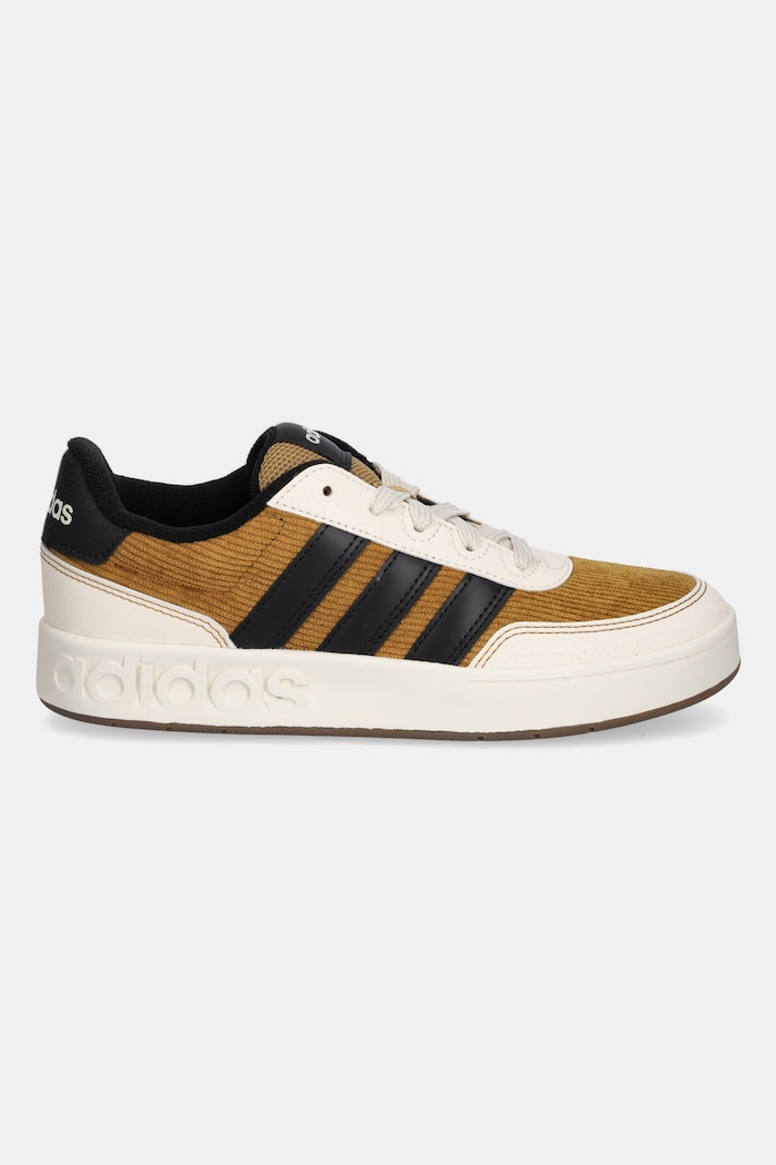 adidas Sneakersy dziecięce BREAKBASE JQ7774 brązowy AW25