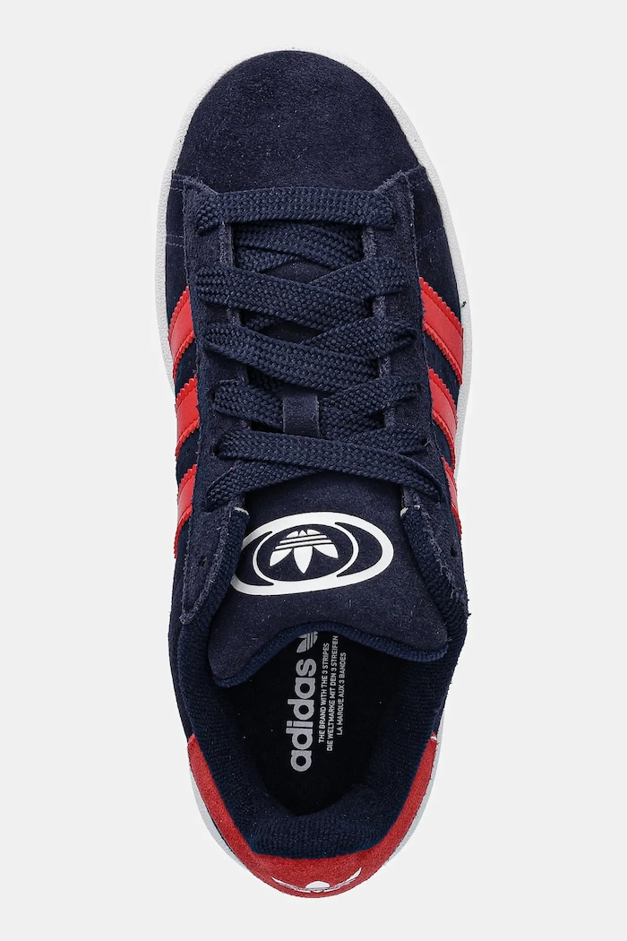 Dětské semišové tenisky adidas Originals CAMPUS 00s námořnická modř JQ8556