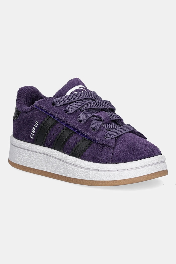 adidas Originals sneakersy zamszowe dziecięce CAMPUS 00s imitacja skóry licowej fioletowy JQ8561