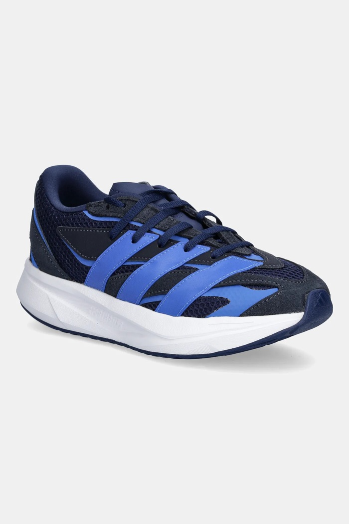 adidas sneakersy dziecięce LIGHTBLAZE skóra zamszowa granatowy JR0819