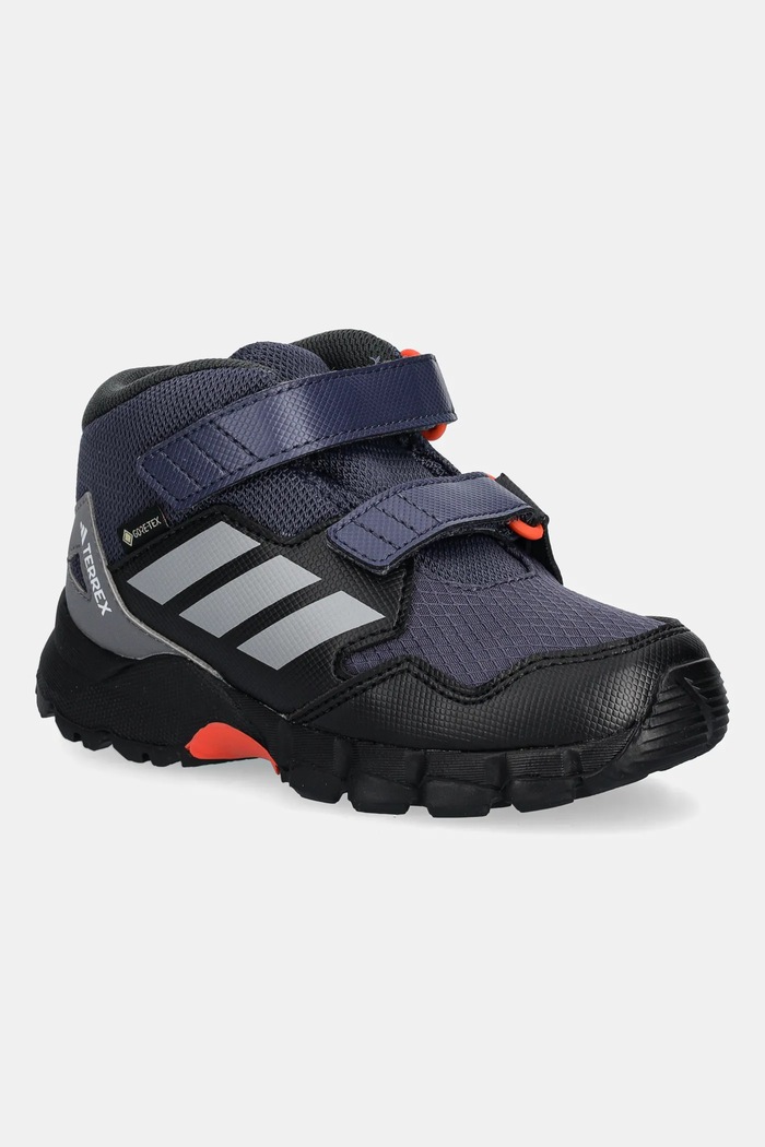 Detské zimné topánky adidas TERREX TERREX SKYCHASER MID GTX textilný tmavomodrá JR4056