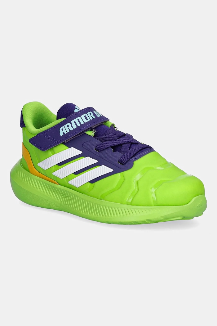 adidas gyerek sportcipő RUNFALCON 5 IRON HULK textil zöld JR4932