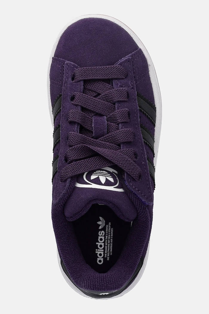 adidas Originals sneakersy zamszowe dziecięce CAMPUS 00s fioletowy JR7422