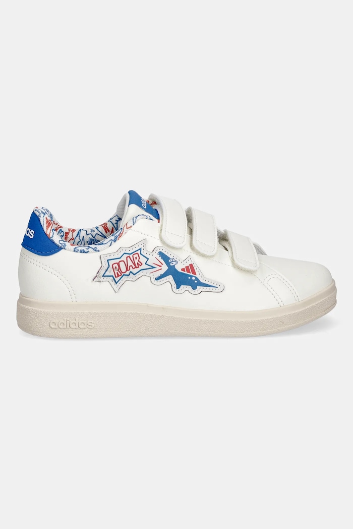 adidas sneakersy dziecięce ADVANTAGE DINO JP6162 beżowy AW25