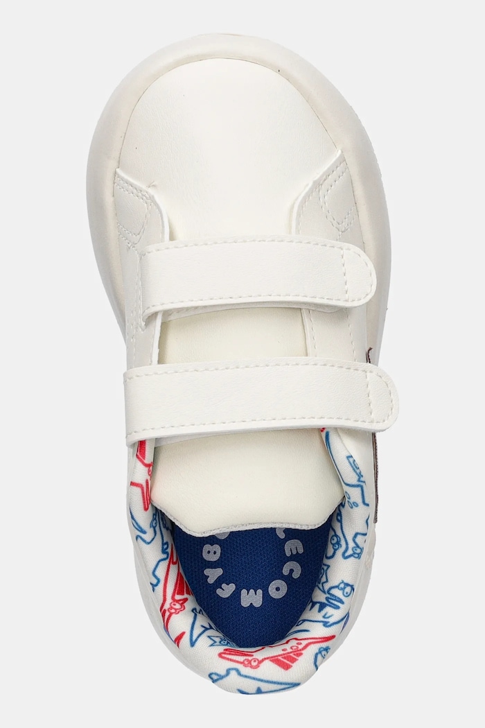 Detské tenisky adidas ADVANTAGE DINO béžová JP6163