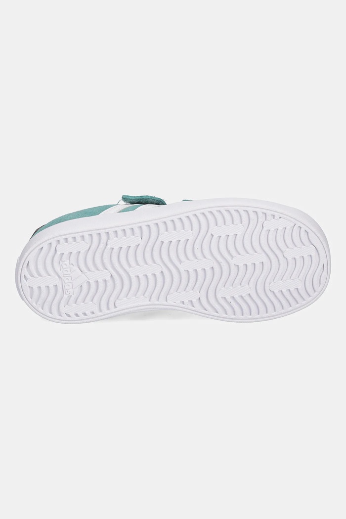 Παιδικά sneakers σουέτ adidas VL COURT 3.0 JP7877 τιρκουάζ
