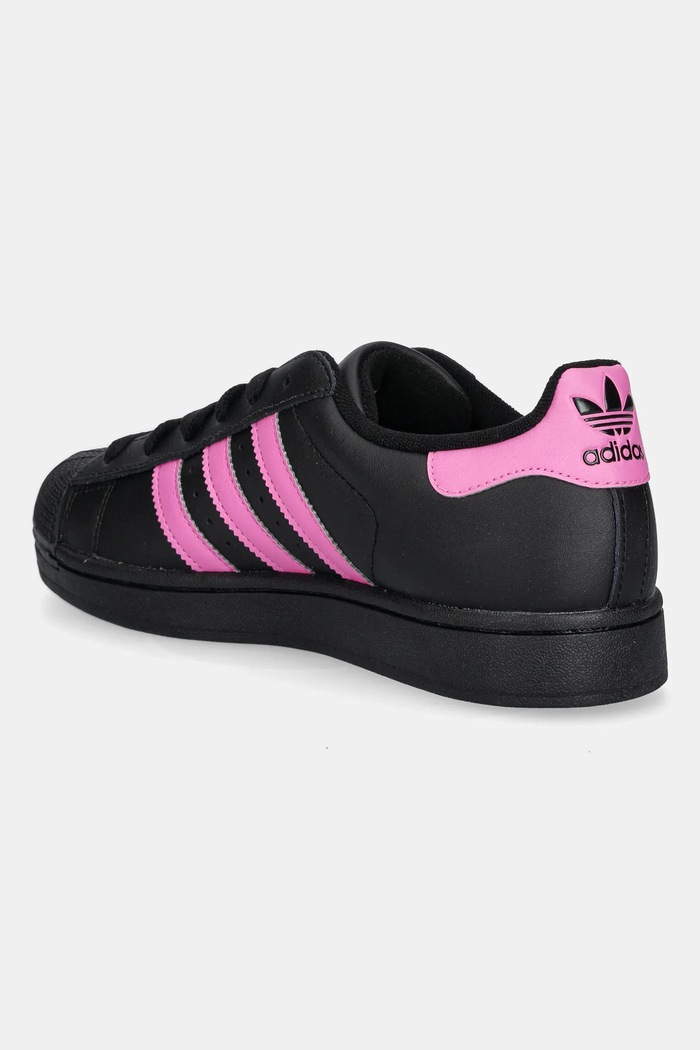 Deklice Otroške superge adidas Originals SUPERSTAR II JQ0284 črna