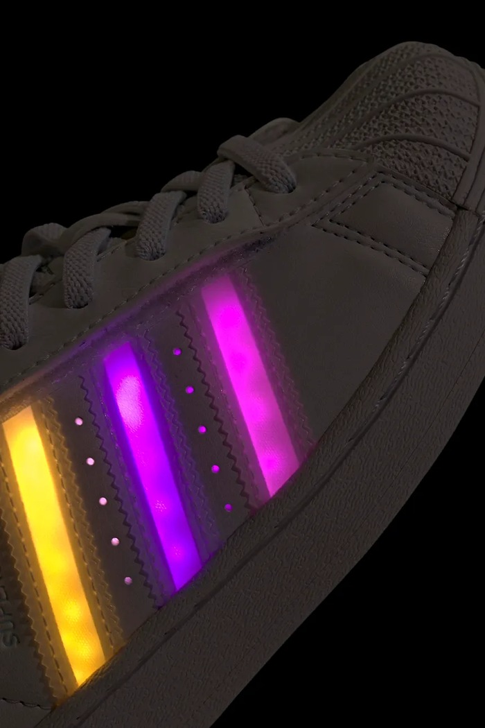 Detské tenisky adidas Originals SUPERSTAR LED LIGHTS JQ6419