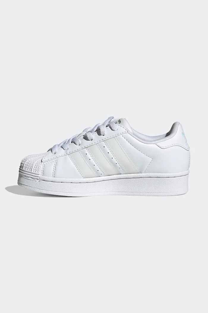 Detské tenisky adidas Originals SUPERSTAR LED LIGHTS biela JQ6419