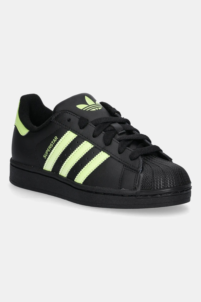 Детски маратонки adidas Originals SUPERSTAR II връзка черен JR3831