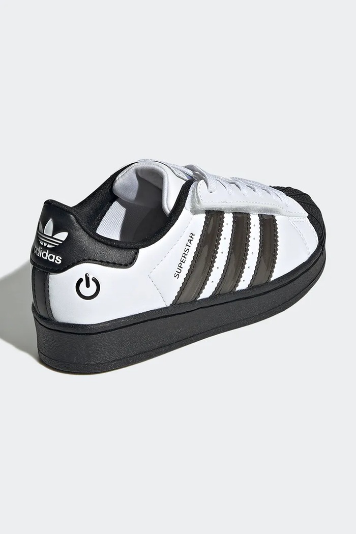 Chlapec Detské tenisky adidas Originals SUPERSTAR LED LIGHTS JS1290 biela
