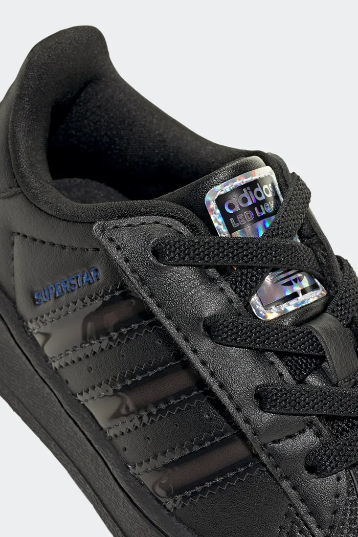 Detské tenisky adidas Originals SUPERSTAR LED LIGHTS JS1295