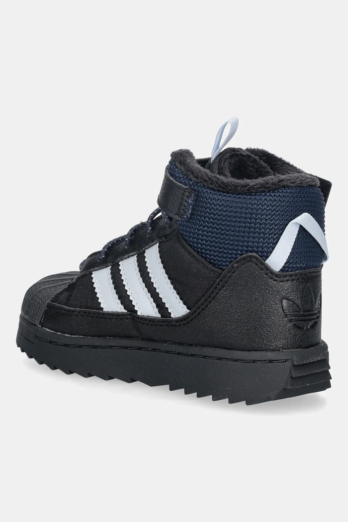 CHLAPEC Dětské zimní boty adidas Originals SUPERSTAR WINTER TREK JQ0342 černá