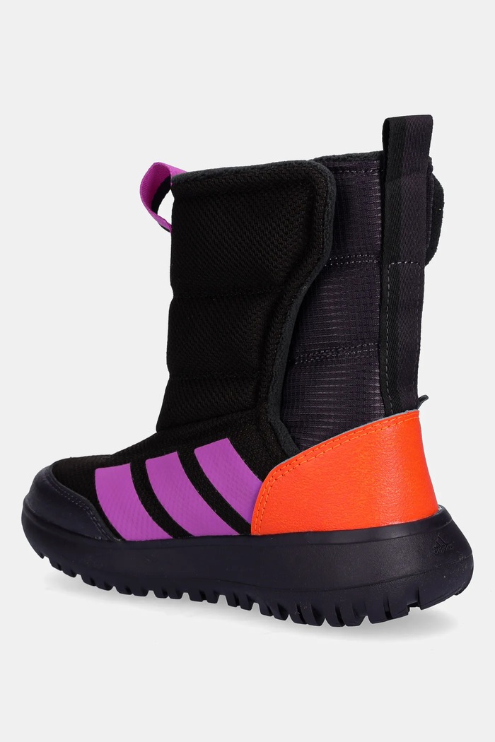 Κοριτσίστικα Παιδικές χειμερινές μπότες adidas Winterplay JQ2633 μαύρο
