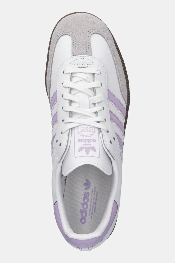 adidas Originals sneakers pentru copii SAMBA OG alb JQ2842