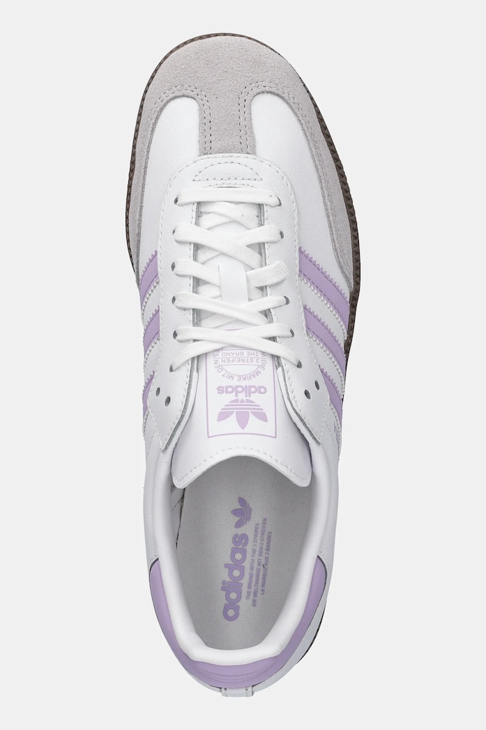 adidas Originals sneakers pentru copii SAMBA OG alb JQ2842
