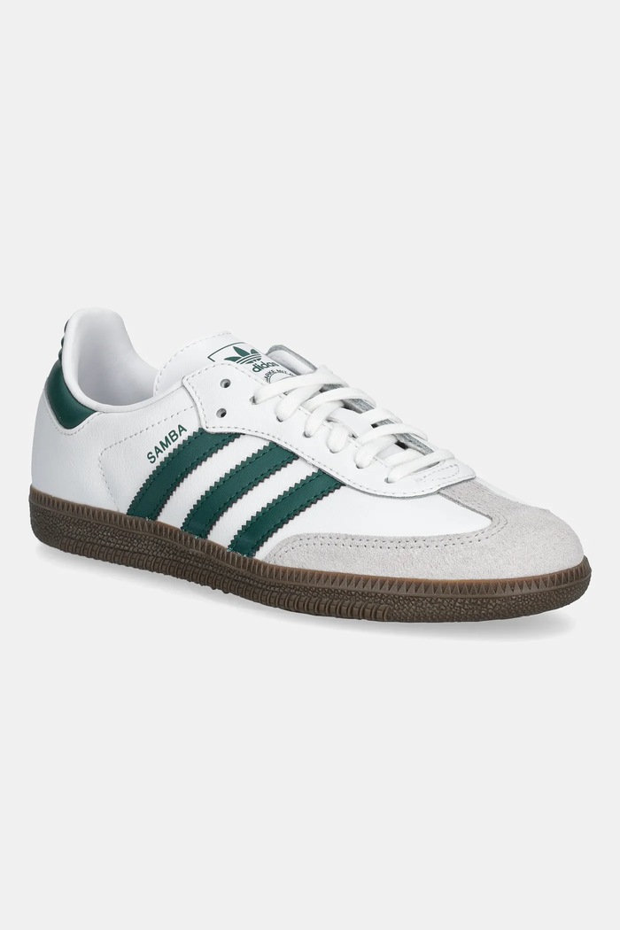 adidas Originals sneakers SAMBA OG pelle scamosciata bianco JQ2843