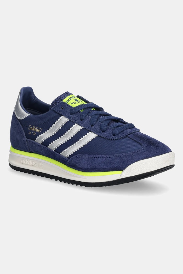 Tenisky adidas Originals SL 72 RS semišová koža tmavomodrá JQ5465
