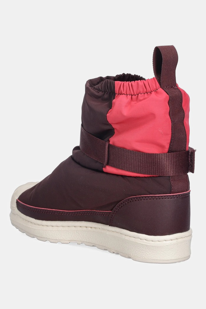 Băieți adidas Originals cizme de iarnă pentru copii SUPERSTAR 360 WTR BOOT JR5804 burgundia