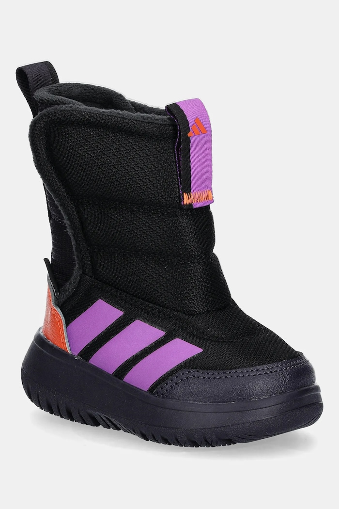 Παιδικές χειμερινές μπότες adidas Winterplay ελαφρώς μονωμένα μαύρο JS4080
