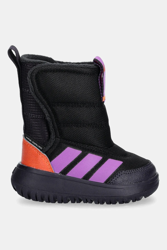 Παιδικές χειμερινές μπότες adidas Winterplay JS4080 μαύρο AW25