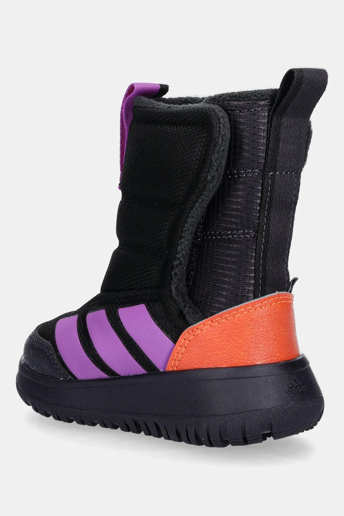 Κοριτσίστικα Παιδικές χειμερινές μπότες adidas Winterplay JS4080 μαύρο