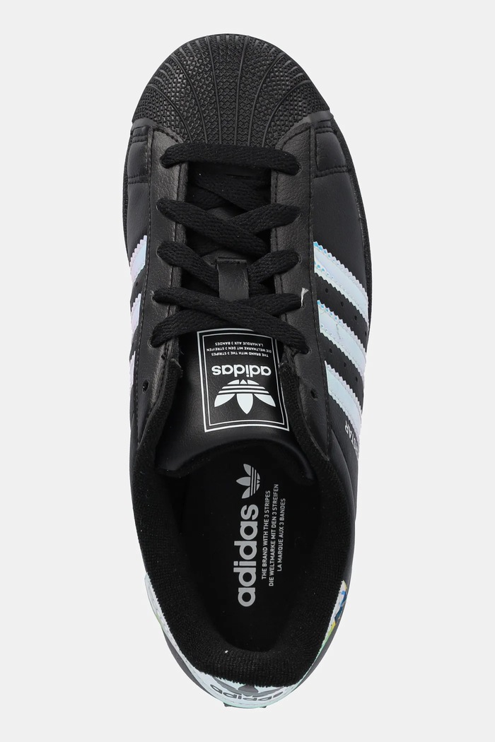 Detské tenisky adidas Originals SUPERSTAR II čierna JQ2804