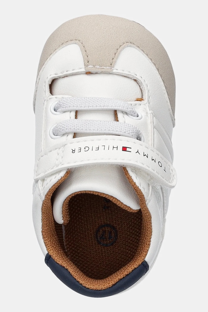 Tommy Hilfiger scarpine per neonato/a bianco T0B9.34055