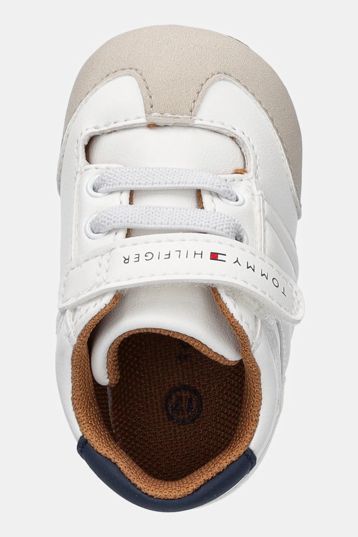 Tommy Hilfiger scarpine per neonato/a bianco T0B9.34055