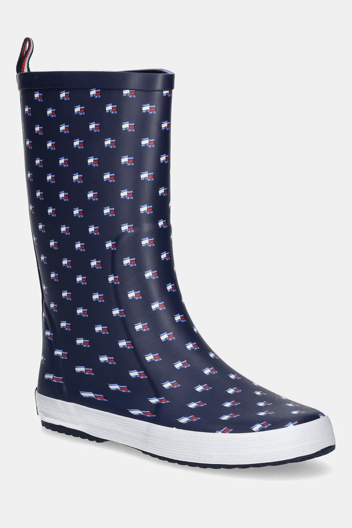 Детские резиновые сапоги Tommy Hilfiger тёмно-синий T3XC.33922.35.39