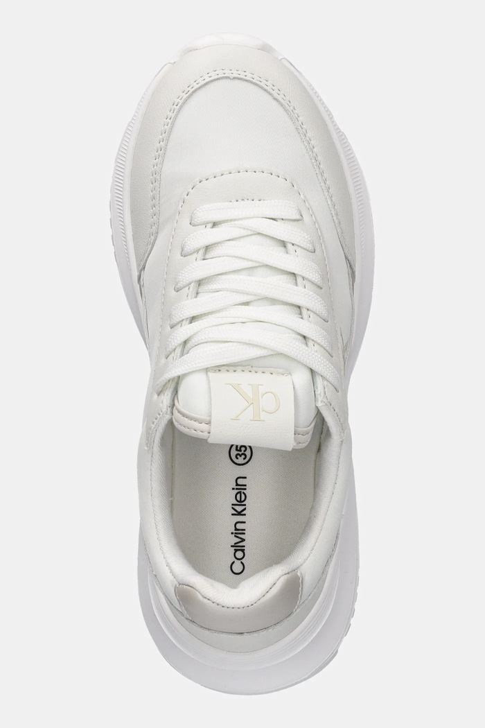Calvin Klein Jeans gyerek sportcipő bézs V3A9.83105