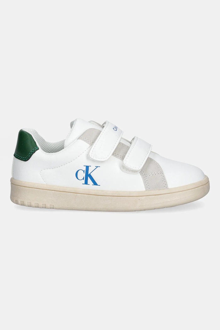 Detské tenisky Calvin Klein Jeans V1X9.83152 biela AW25
