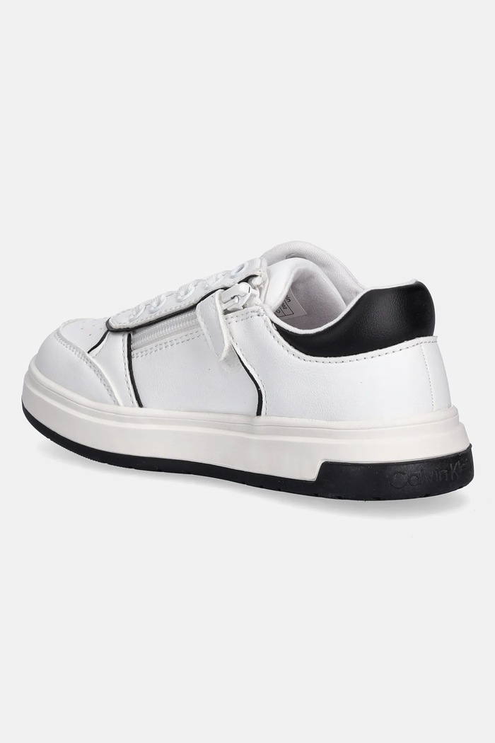 Chlapec Detské tenisky Calvin Klein Jeans V3X9.83163.30.34 biela