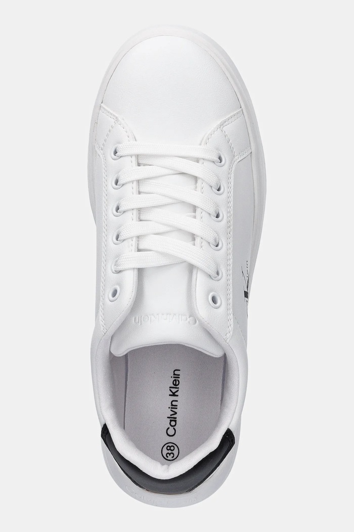 Calvin Klein Jeans sneakers pentru copii alb V3X9.83165.35.40