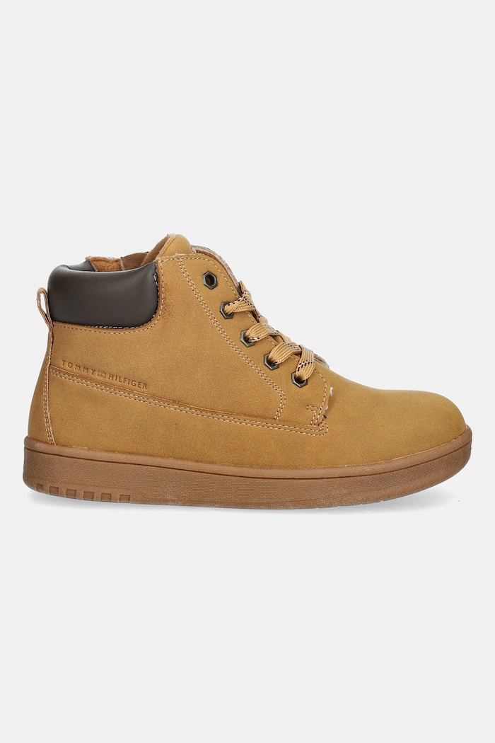 Detské zimné topánky Tommy Hilfiger T1X5.34087.30.34 hnedá AW25