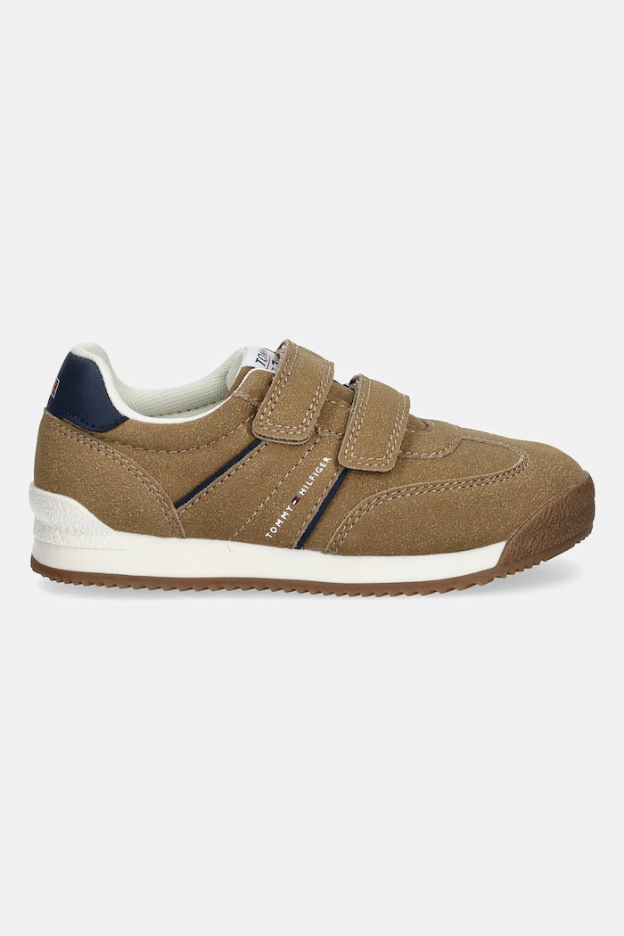 Detské tenisky Tommy Hilfiger T1X9.34103.20.29 hnedá AW25