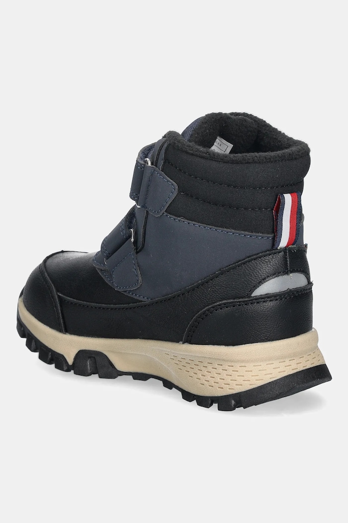 Chłopiec Tommy Hilfiger buty zimowe dziecięce T1X5.34134.24.29 granatowy