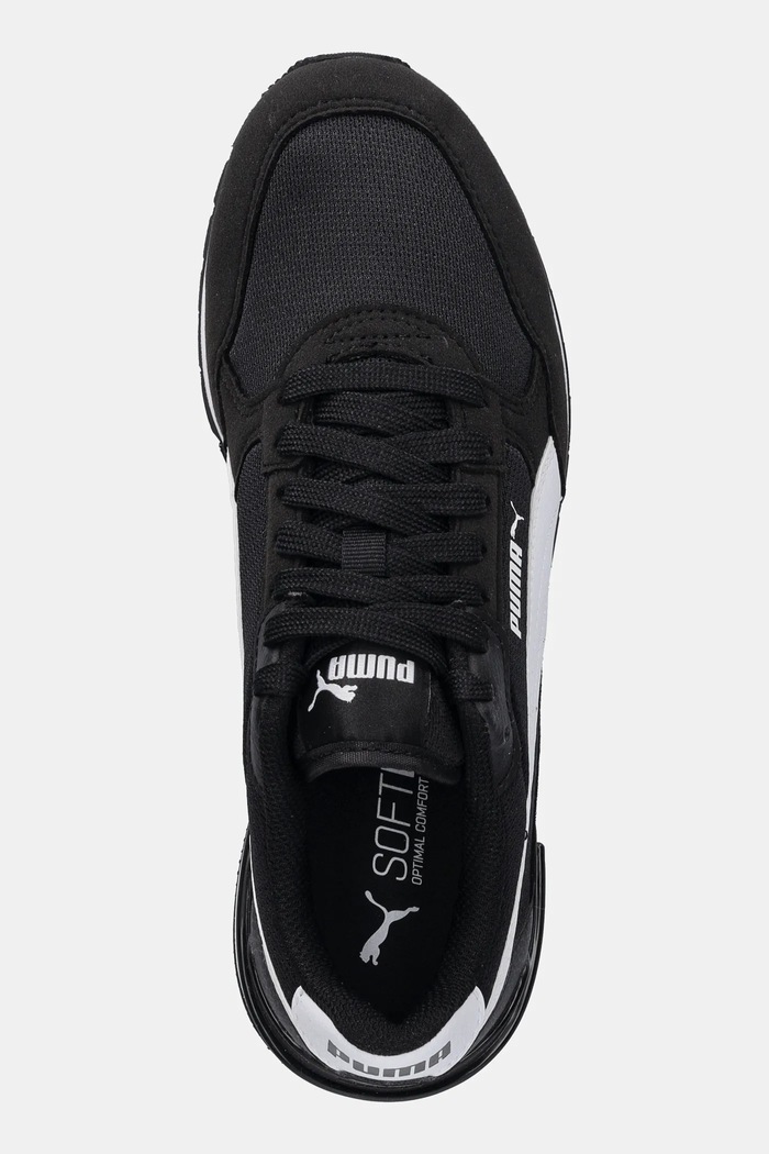 Детские кроссовки Puma ST Runner v4 Mesh Jr чёрный 399876