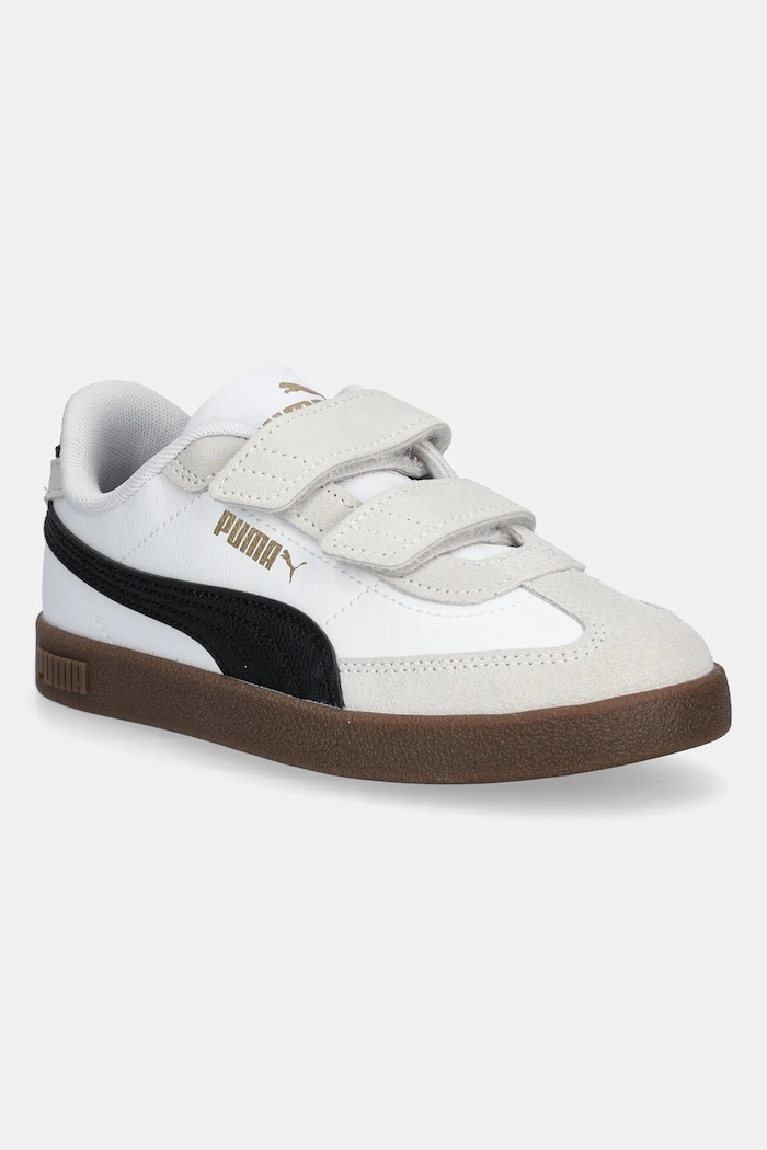 Puma Puma Club II Era V PS sneakers pentru copii piele întoarsă alb 402307