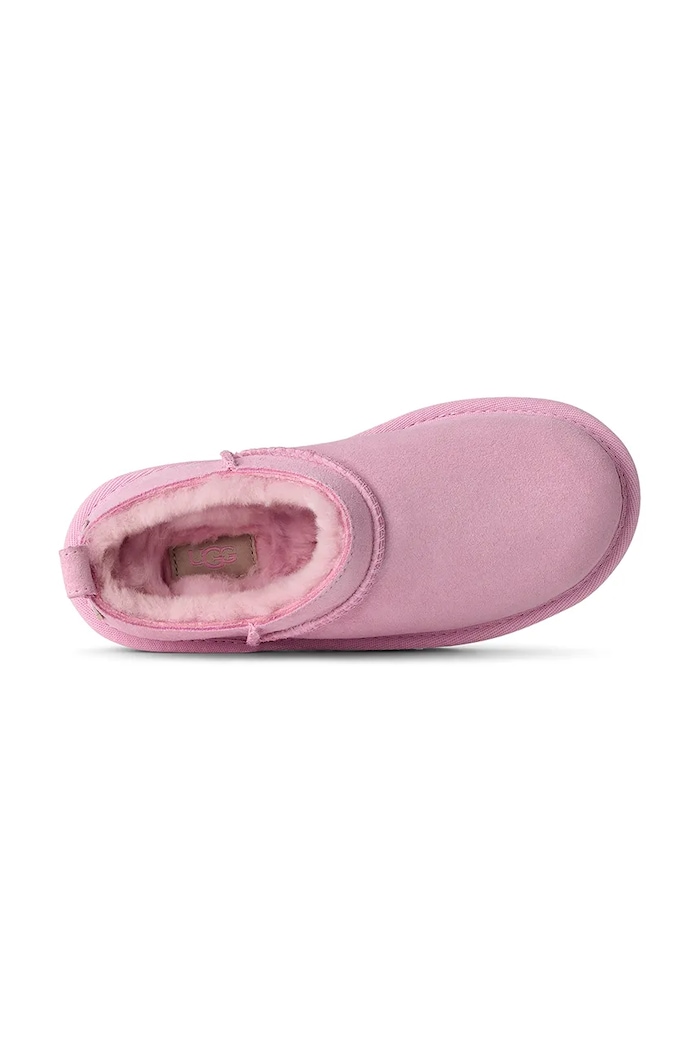 Παιδικές μπότες χιονιού UGG CLASSIC MICRO 1174410K ροζ