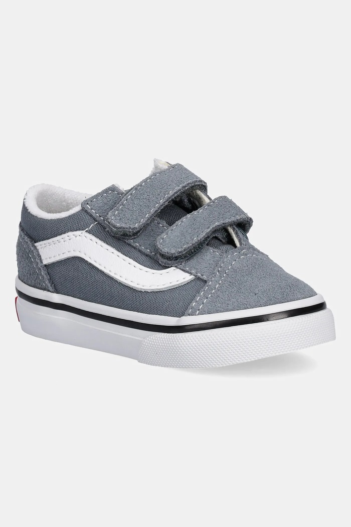 Vans teniși copii Old Skool V piele întoarsă albastru VN000CTGRV21