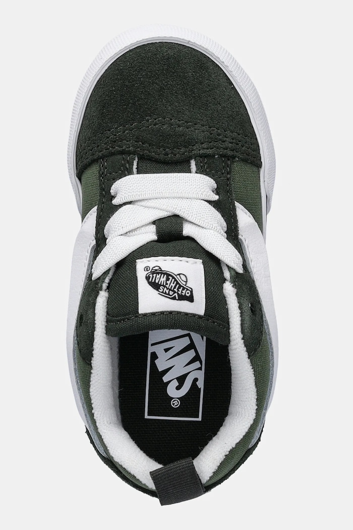 Dječje tenisice Vans Knu Skool Elastic Lace zelena VN000D0KEN61