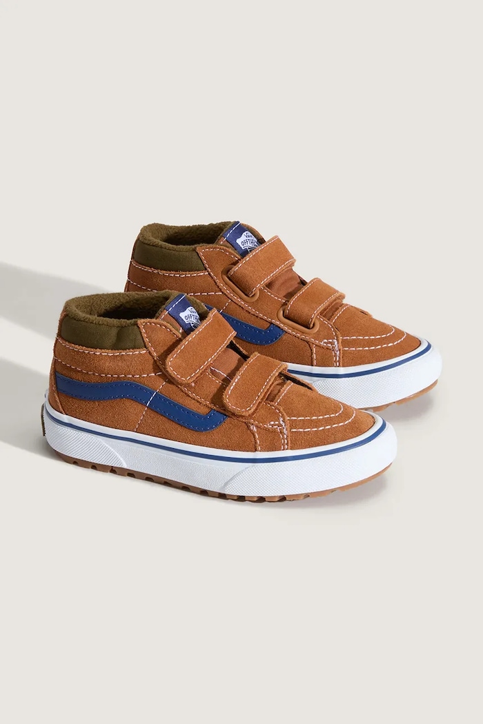Vans Sneakers de piele întoarsă pentru copii MTE SK8-Mid Reissue V VN000D10N1Z1 maro AW25