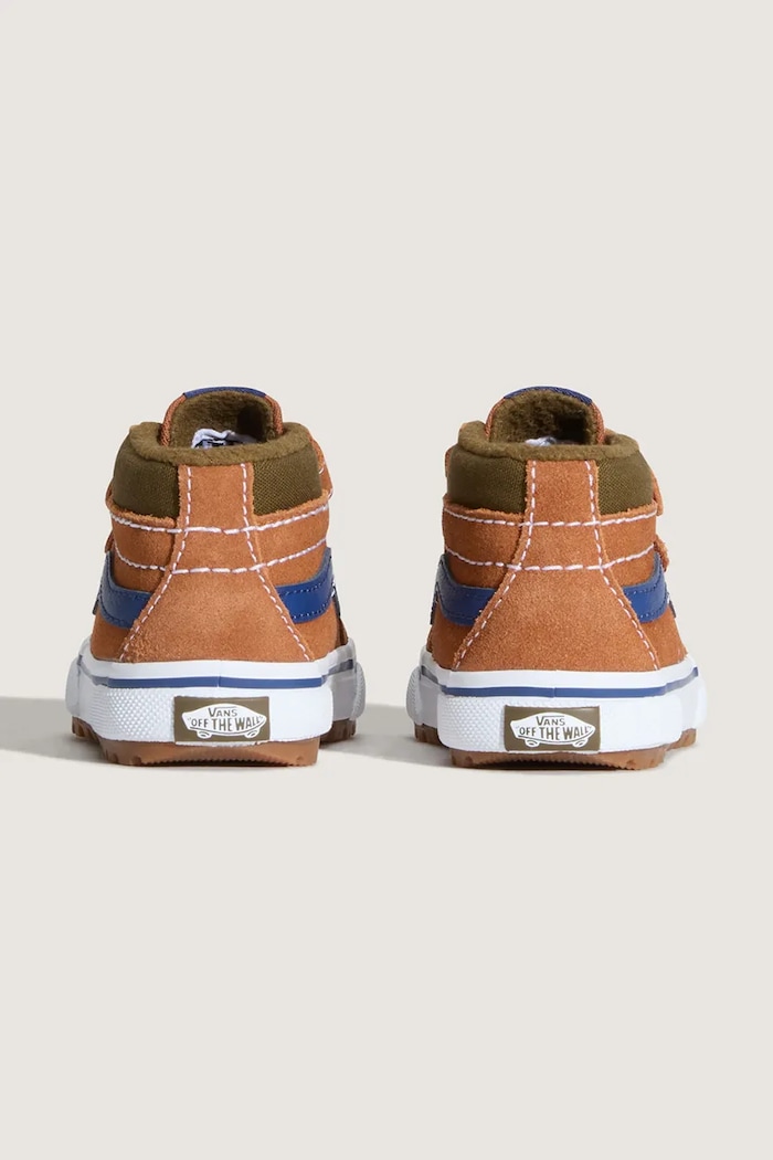 Dječaci Dječje tenisice od brušene kože Vans MTE SK8-Mid Reissue V VN000D11N1Z1 smeđa