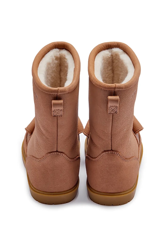 Donsje buty zimowe skórzane dziecięce Wadudu Classic Boots Dog 2022004.22.28 brązowy