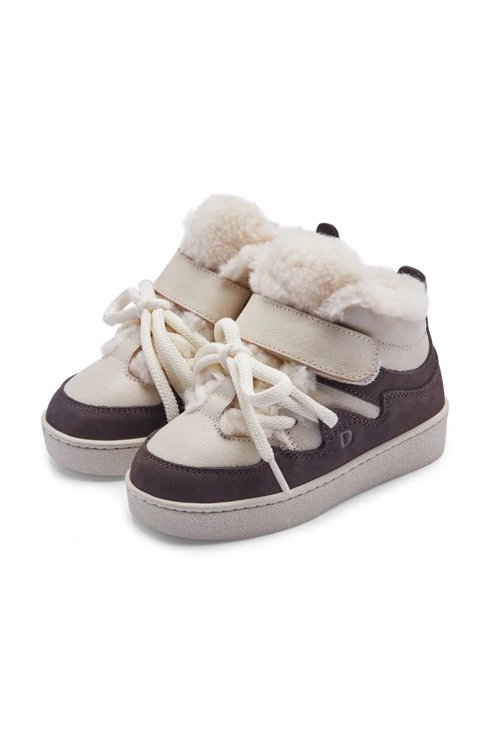 Chłopiec Donsje buty zimowe dziecięce Sicco Sneakers 2031300.29.33 fioletowy