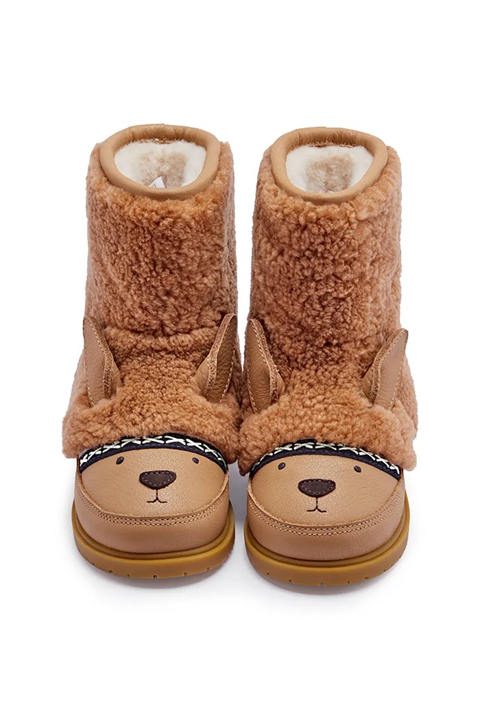 Detské zimné topánky Donsje Wadou Boots Alpaca hnedá 2031401.