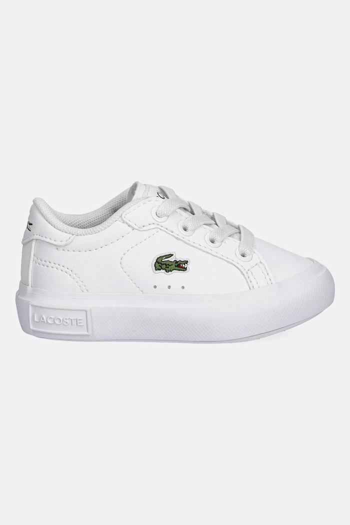 Lacoste sneakersy dziecięce 41SUI0014 biały AW25