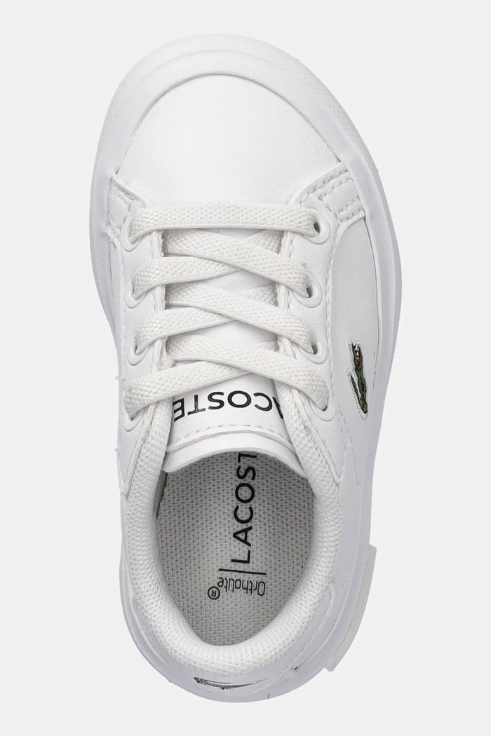 Lacoste sneakersy dziecięce biały 41SUI0014